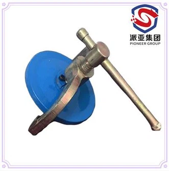 Orifício de mão forrado de vidro